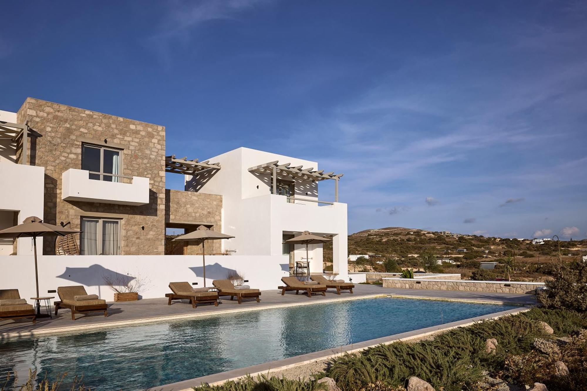 Kedros Milos Suites Adamantas  ภายนอก รูปภาพ